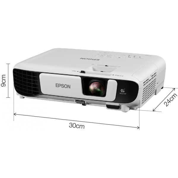 Epson EB-X41 projector showcasing vibrant colors and clarity for multimedia presentations